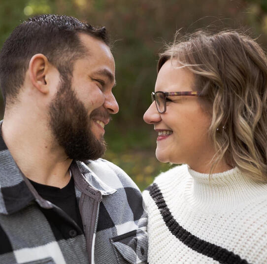 Us Photo of Cody and Rebecca